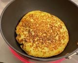 粉無し☆鯵とキャベツのふわふわお好み焼き作り方6写真