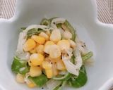 レンジで！ピーマン、玉ねぎ、コーンマヨ作り方3写真