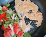 インゲン、エリンギ、トマ卵にんにく炒め作り方4写真