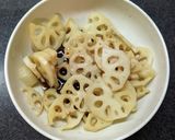 シャキシャキ旨い！加賀蓮根のポン酢和え作り方3写真