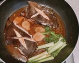 定番のカレイの煮付け（みりん不用）作り方5写真