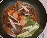 定番のカレイの煮付け（みりん不用）作り方5写真