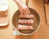 ねぎが主役！ねぎの肉巻き焼き。作り方4写真