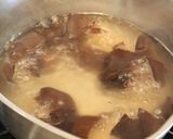 キクラゲ・もやしのスープ。作り方2写真