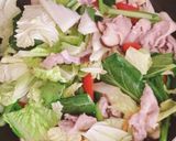ごま油香る〜中華丼♪作り方4写真