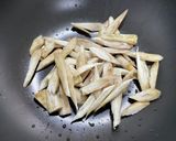 ごぼうとひき肉と糸こんにゃく炒め作り方2写真