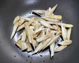 ごぼうとひき肉と糸こんにゃく炒め作り方2写真