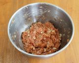 肉団子となすの和風カレー煮。作り方3写真