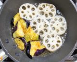 鶏肉の切り落としと秋野菜の甘酢あんかけ作り方3写真