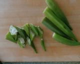 ごま油香る〜オクラの塩昆布和え♪作り方4写真