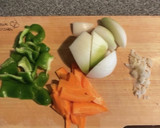 鶏肉と野菜のオイスターソース炒め作り方2写真