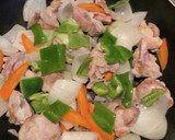 鶏肉と野菜のオイスターソース炒め作り方4写真