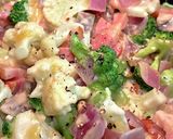 野菜たっぷりホワイトソース和え作り方5写真