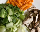 パパッと簡単♪厚揚げと青梗菜の中華風炒め作り方2写真