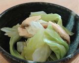 簡単副菜*キャベツと油揚げのだし煮作り方5写真