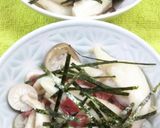“しめじ梅和え”作り方6写真