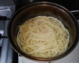 喫茶店風簡単ペペロンチーノイクラ乗せ作り方2写真
