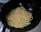 喫茶店風簡単ペペロンチーノイクラ乗せ作り方4写真