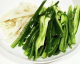 豚ロース肉で青椒肉絲作り方2写真