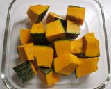 レンジで時短ごまかぼちゃ作り方1写真