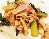ヘルシーなバターぽん酢炒め♪豆腐に乗せて作り方12写真