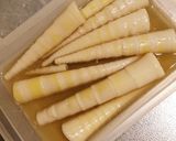 細竹の子のベーコンチーズ焼き作り方1写真