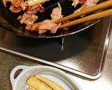 細竹の子のベーコンチーズ焼き作り方2写真