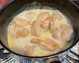 超時短！チーズ香る鶏胸肉のクリーム煮作り方4写真