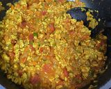 ごろっと野菜鳥ミンチのトマトキーマカレー作り方7写真