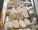 秋はのんびり、里芋味噌田楽作り方7写真