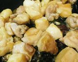 鶏のむね肉＆もも肉の焼き鳥風丼作り方3写真