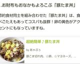 超絶簡単♪豚たま丼作り方6写真