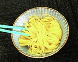 水筒　パスタ　非常食　ホテル作り方4写真