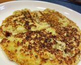 粉無し☆鯵とキャベツのふわふわお好み焼き作り方8写真