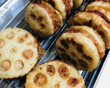 干しエビ風味☆れんこんはさみ揚げ作り方4写真