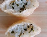 油揚げでおいなりさんみたいな焼きおにぎり作り方3写真