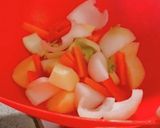 野菜室の残り物野菜でマヨチーズ焼き作り方2写真
