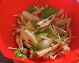 野菜室の残り物野菜でマヨチーズ焼き作り方3写真
