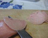 無添加　胸肉ジャーキー作り方3写真
