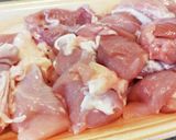 ミョウガ鶏モモしらたき煮作り方2写真
