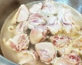 ミョウガ鶏モモしらたき煮作り方4写真