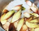 ミョウガ鶏モモしらたき煮作り方5写真