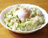 キャベツとえのきの温サラダ・かぼすマヨ味作り方5写真