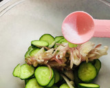 塩と醤油だけ☆みょうがきゅうりの鰹節和え作り方8写真