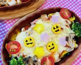 カボチャとミートソースのパングラタン☆作り方9写真