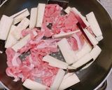 とろけるチーズと焼肉のタレで、チーズ豚丼作り方2写真