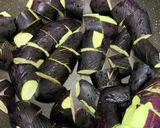 茄子とたっぷり生姜の煮びたし作り方1写真