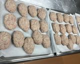 【保育園給食】大豆入りハンバーグ作り方4写真