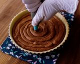 シナモンとさつまいもの焼き込みタルト作り方31写真