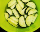 簡単☆なすの味噌汁作り方1写真